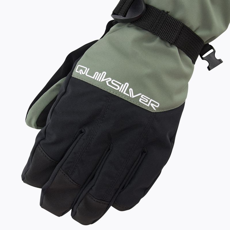 Men's snowboard gloves Quiksilver Mission sea spray 4