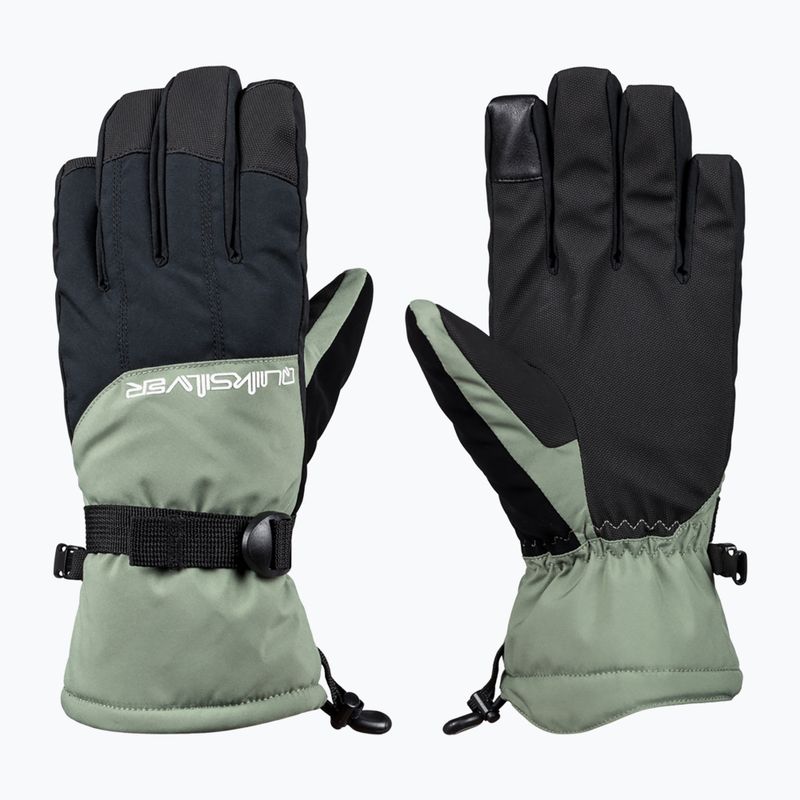Men's snowboard gloves Quiksilver Mission sea spray 7
