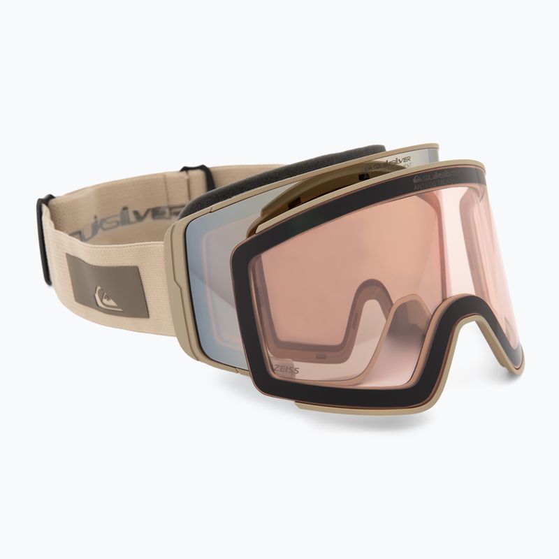 Men's Quiksilver Storm MG twil/clux silver mi snowboard goggles