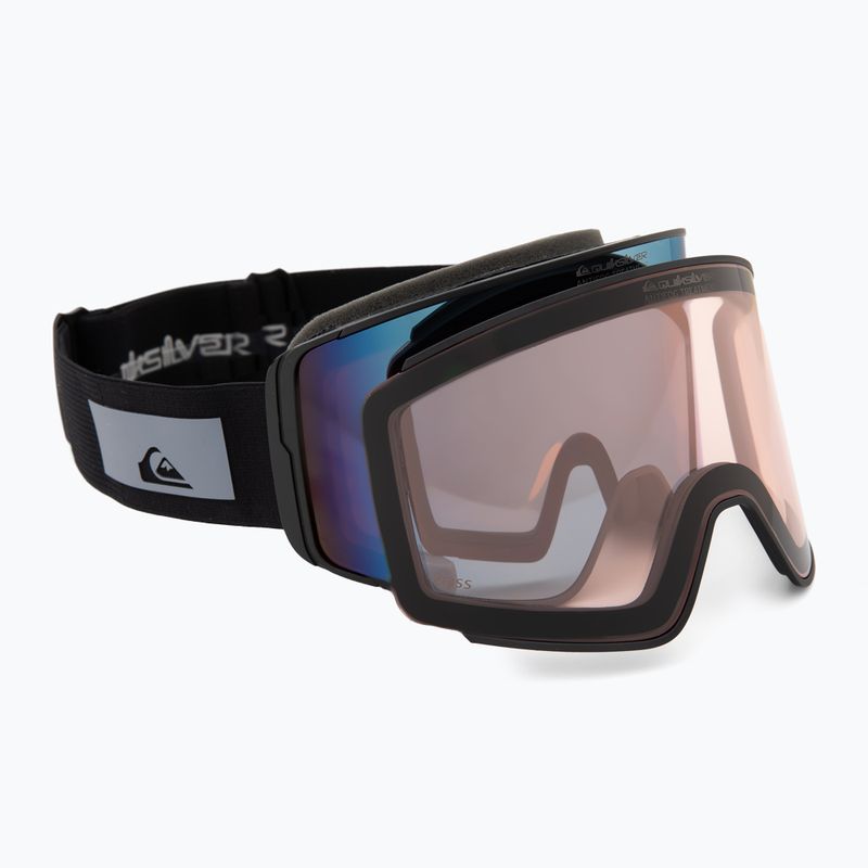 Quiksilver Storm MG men's snowboard goggles black/clux l blue mi