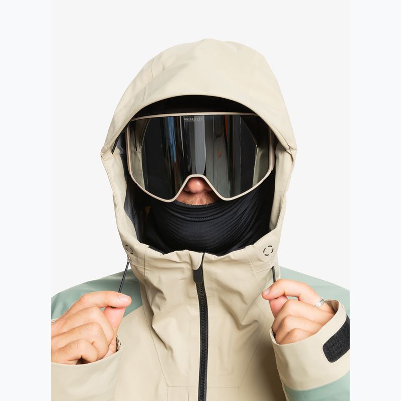 Men's snowboard jacket Quiksilver Hl Pro S Carlson 3L Goretex twill 4