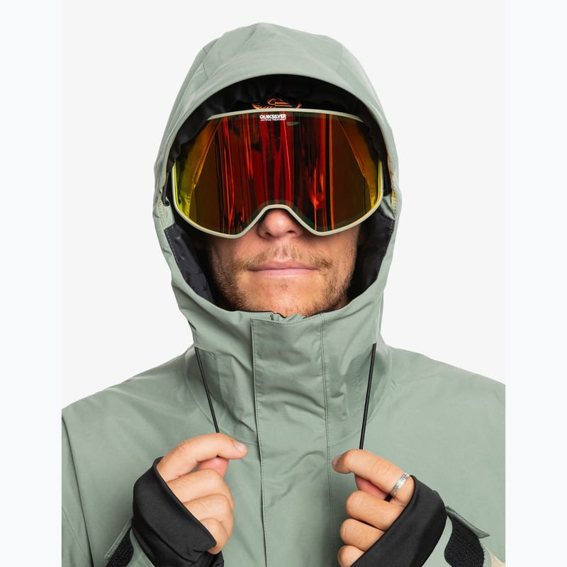 Men's snowboard jacket Quiksilver High Altitude Gore-Tex sea spray 4