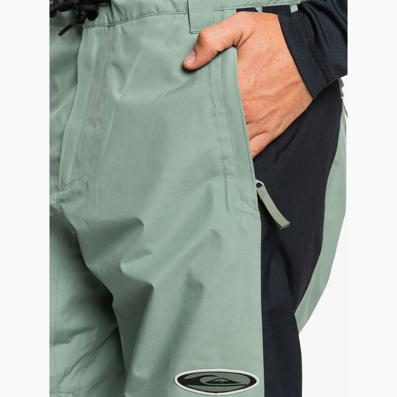 Men's snowboard trousers Quiksilver High Altitude Gore-Tex sea spray 5