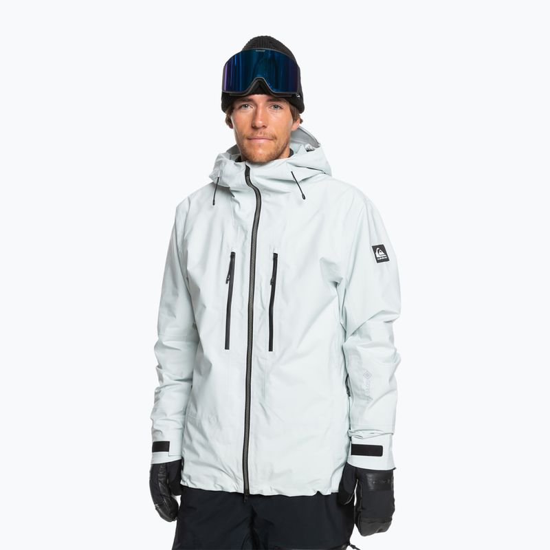 Men's snowboard jacket Quiksilver Pro Path Goretex 2L ice flow