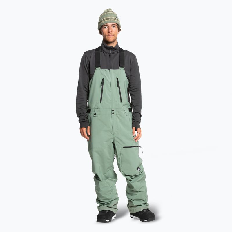 Men's Quiksilver Altostratus Stret Gore-Tex Bib sea spray snowboard trousers