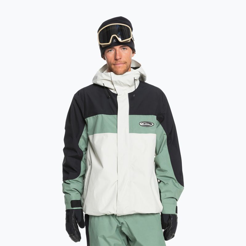 Men's snowboard jacket Quiksilver High Altitude Gore-Tex birch