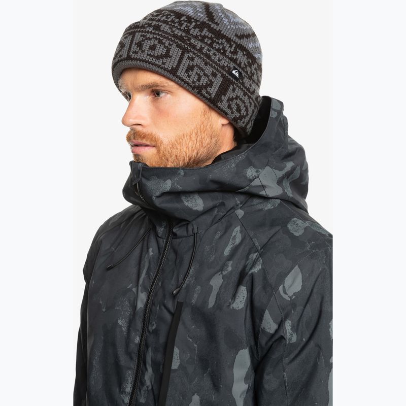 Quiksilver Archive men's winter beanie true black 4