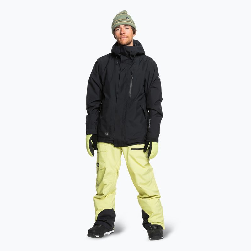 Quiksilver Utility men's snowboard trousers celery green 2