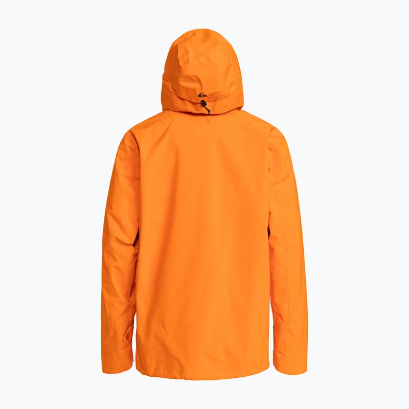 Men's snowboard jacket Quiksilver Pro Path Goretex 2L orange pepper 6