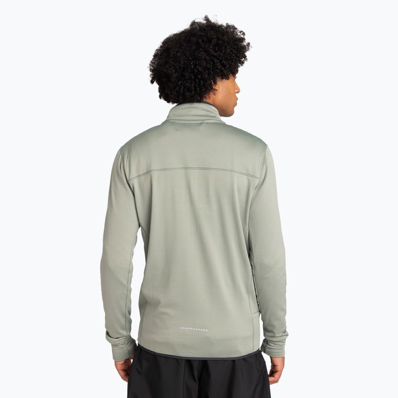 Men's Quiksilver Steep Point Full Zip Fleece sea spray snowboard sweatshirt 3