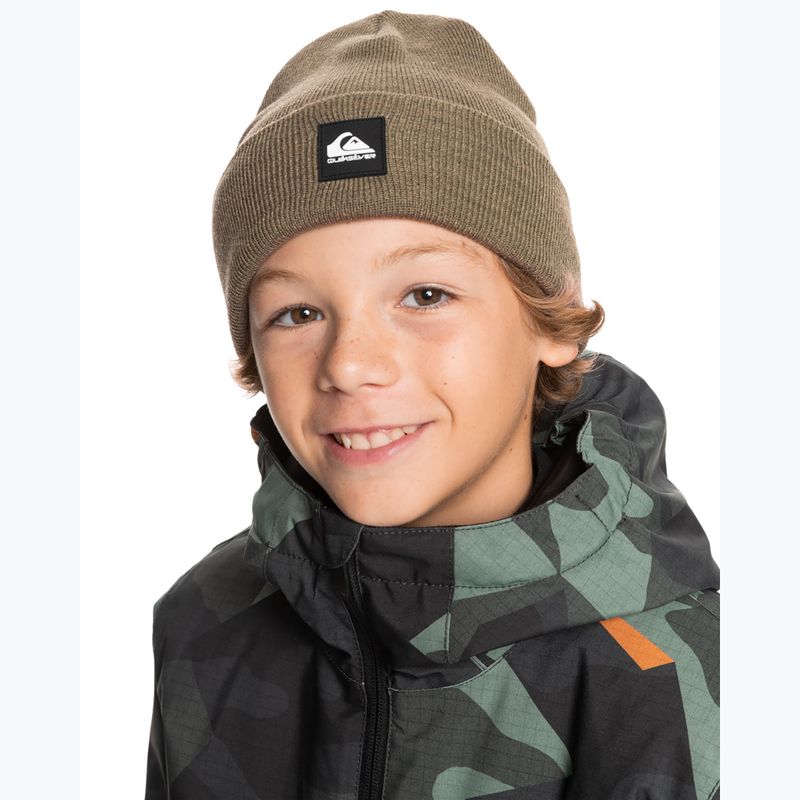 Quiksilver Brigade sea spray children's winter beanie 3