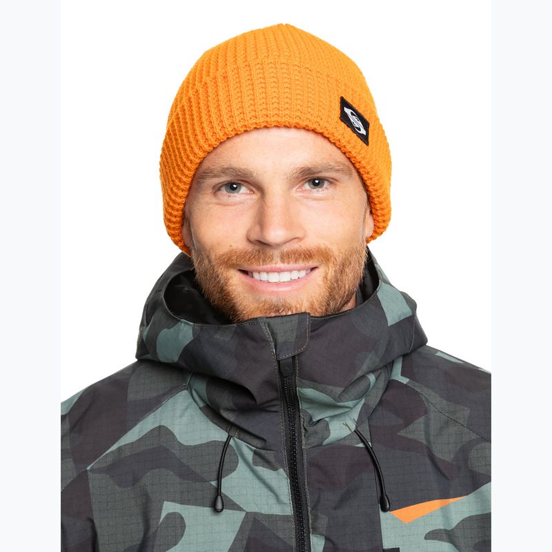 Quiksilver men's winter beanie Tofino orange pepper 3