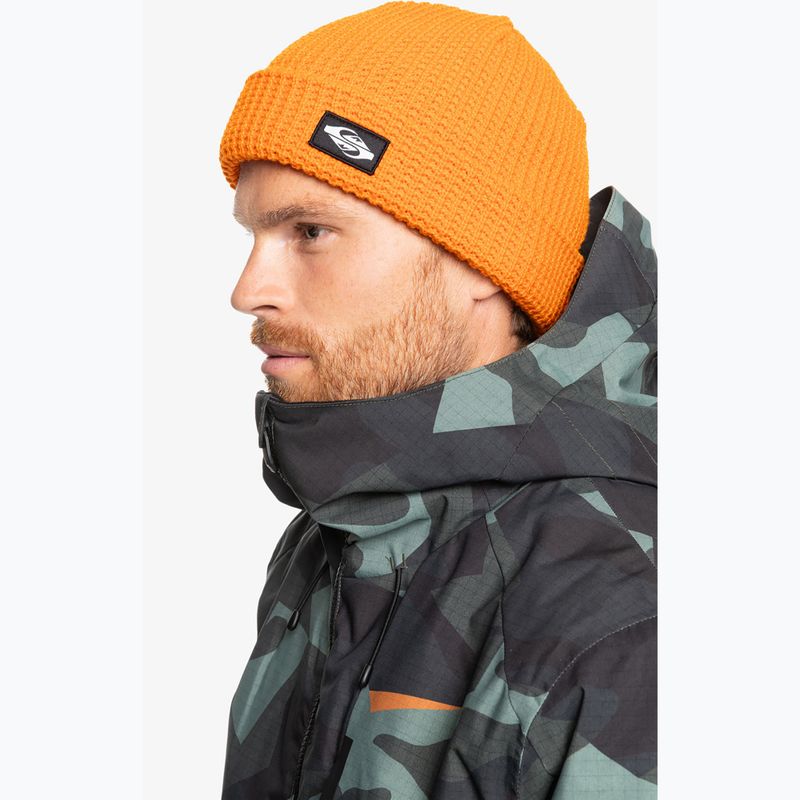 Quiksilver men's winter beanie Tofino orange pepper 4