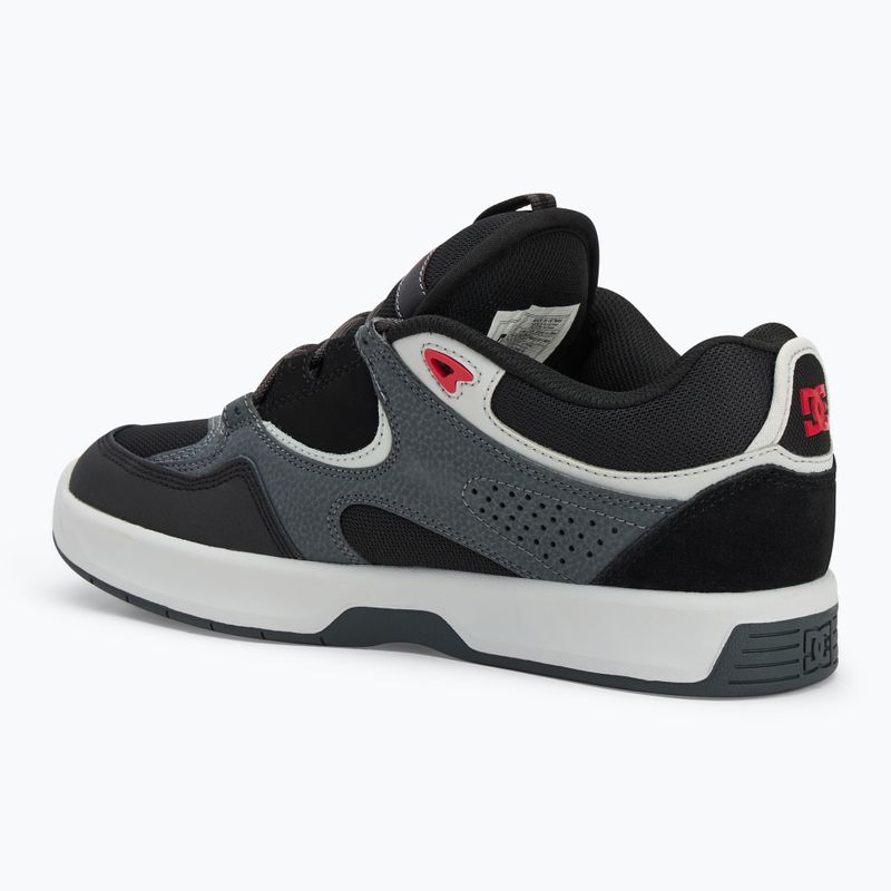 DC Kalynx Zero men's shoes black / grey / red 3