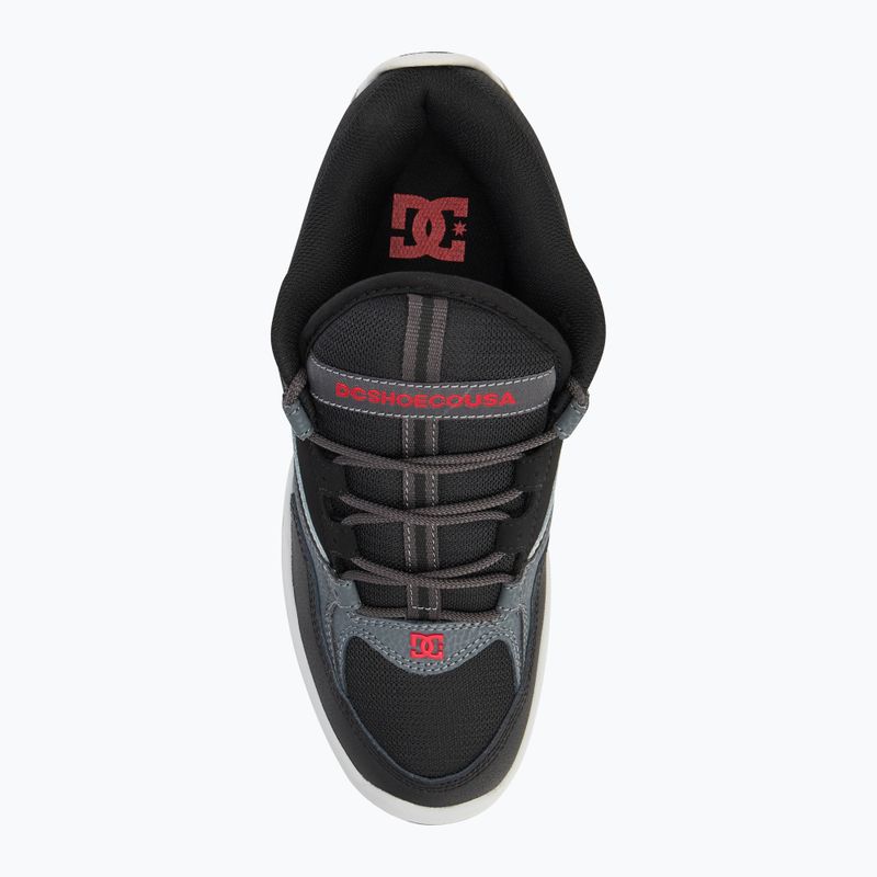 DC Kalynx Zero men's shoes black / grey / red 5