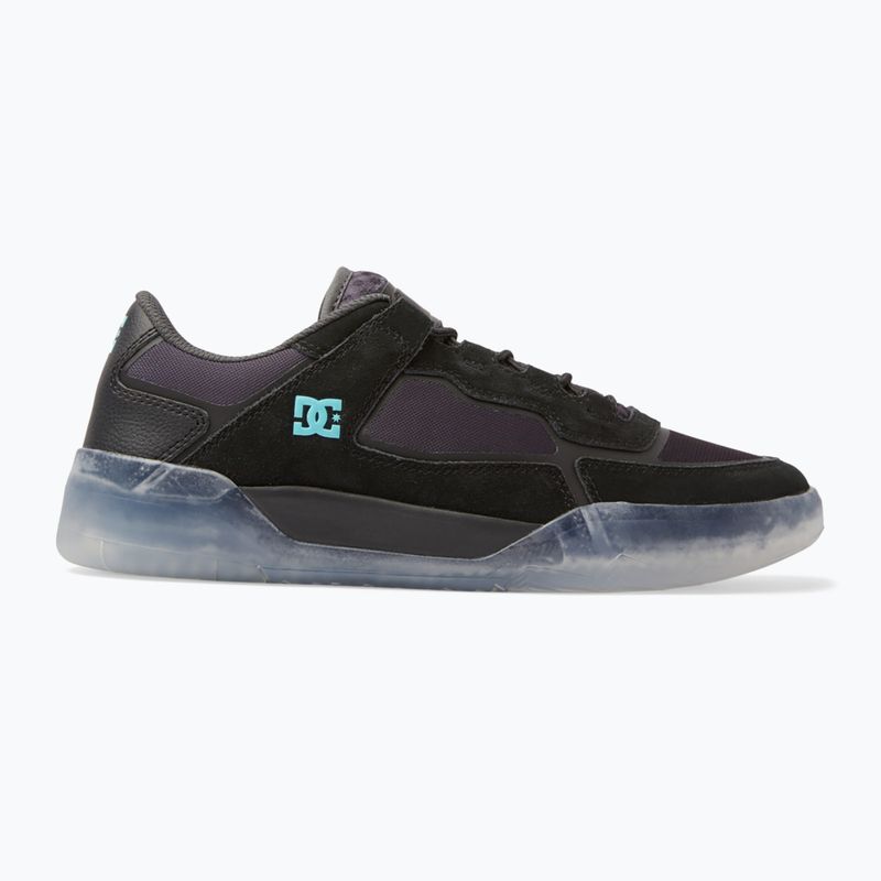DC Metric LE men's shoes black / grey / blue 8