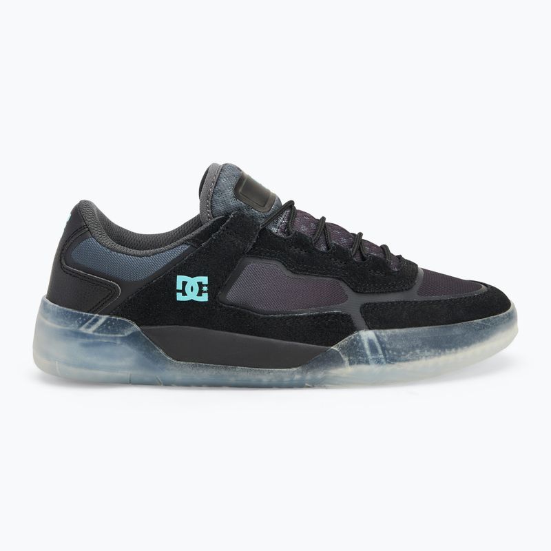 DC Metric LE men's shoes black / grey / blue 2