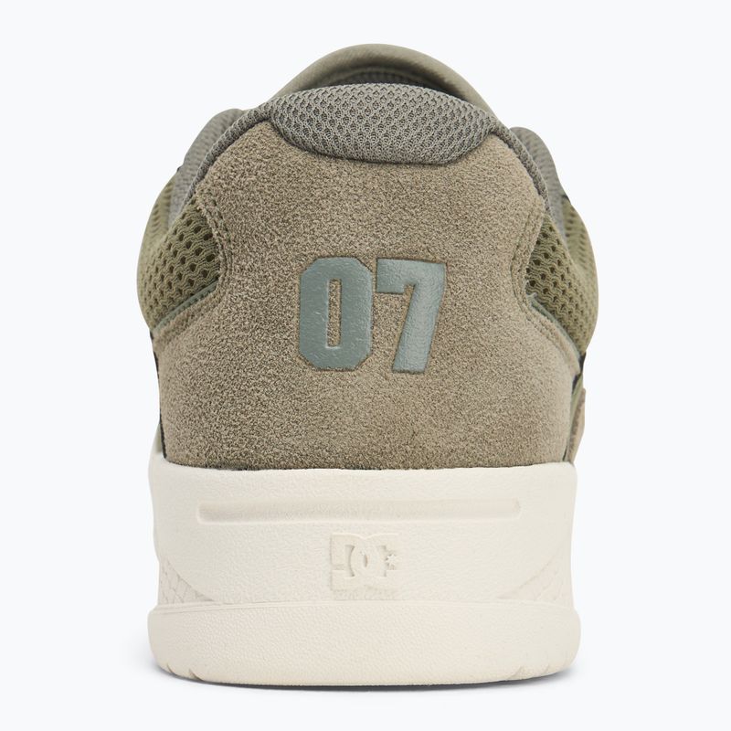 DC Construct army / olive men's shoes 6