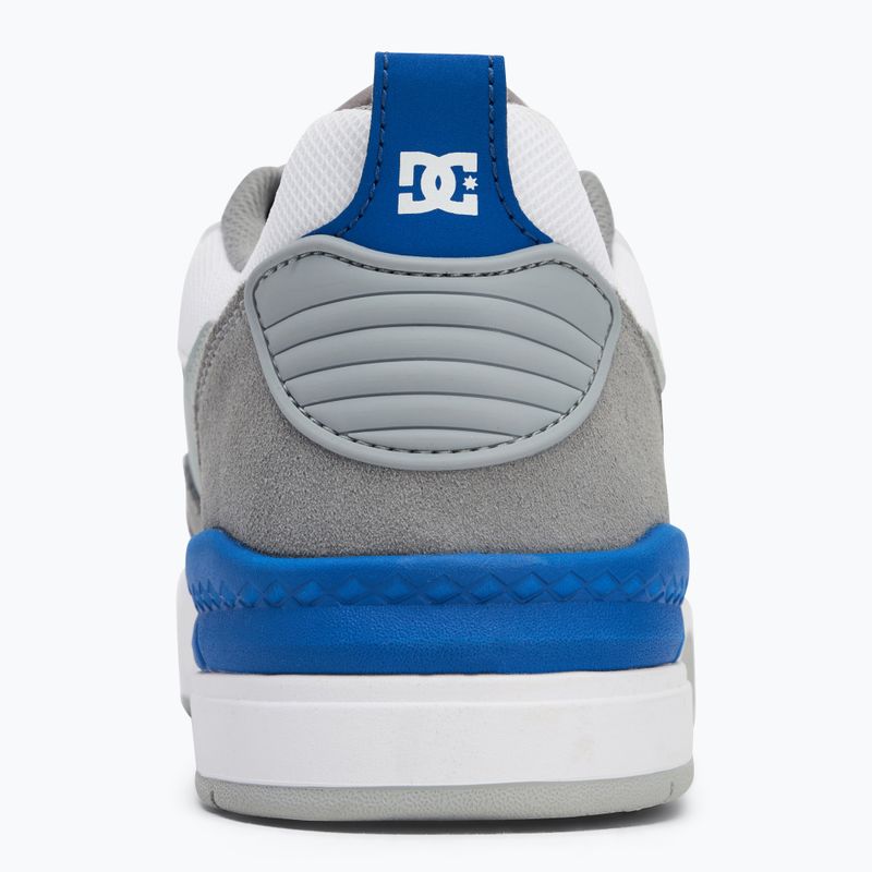 DC Ascend men's shoes white / grey / blue 6