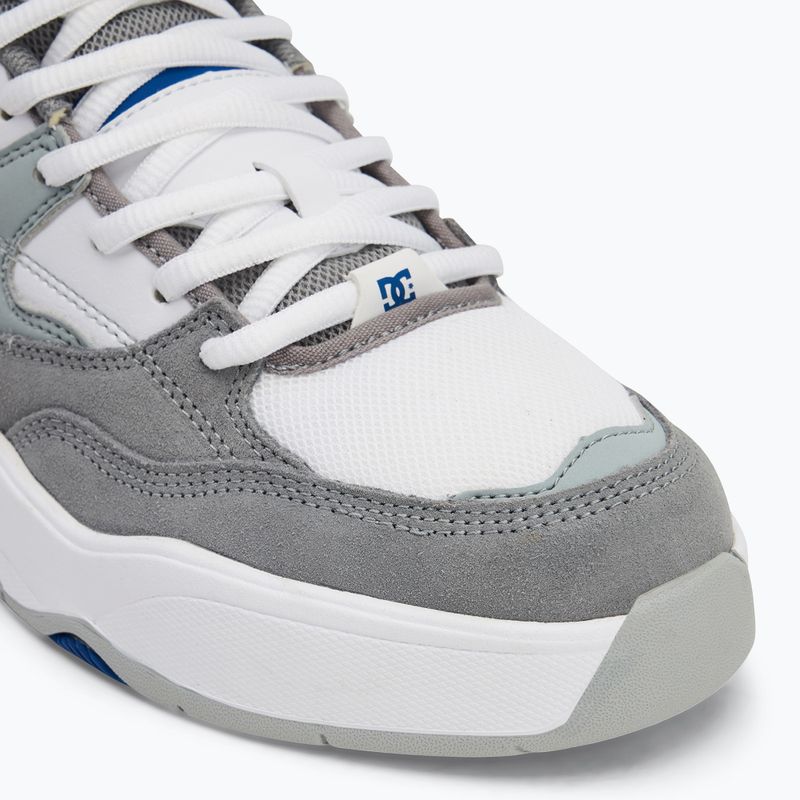 DC Ascend men's shoes white / grey / blue 7