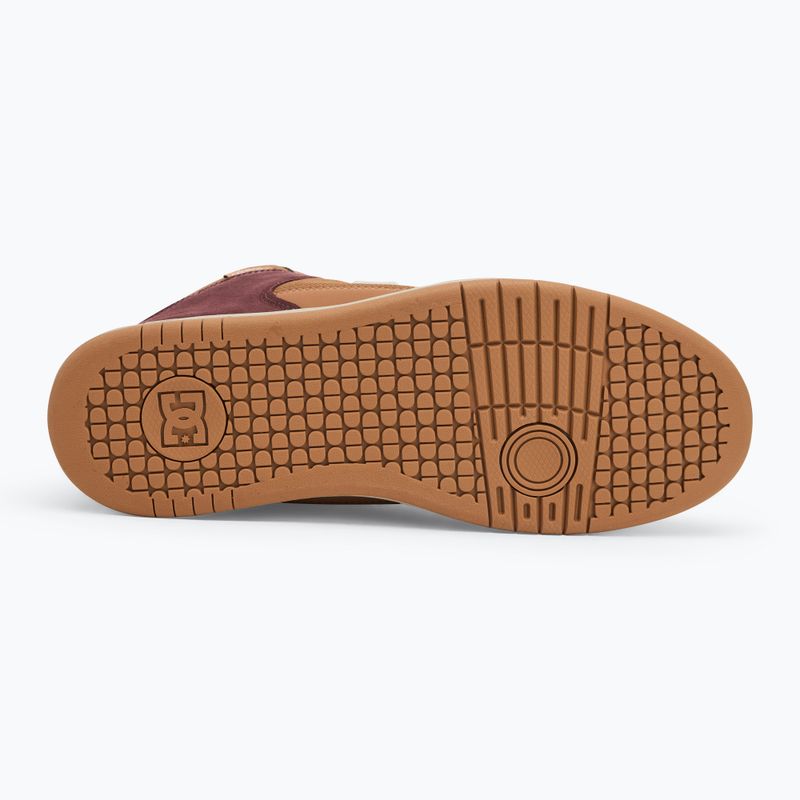 DC Manteca 4 Hi Wr men's shoes brwon / brown / white 4