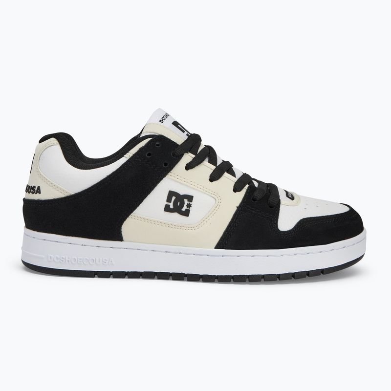 DC Manteca men's shoes white / grey / black 2