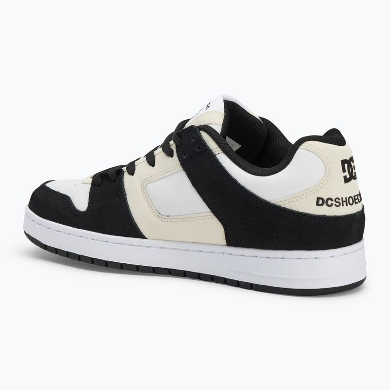 DC Manteca men's shoes white / grey / black 3