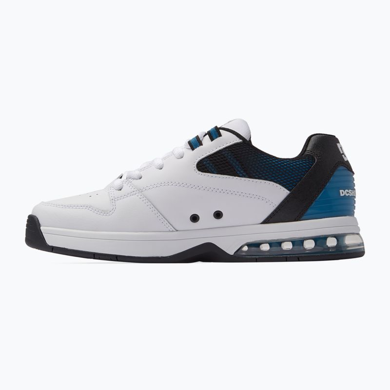 DC Versatile men's shoes white / black / blue 9