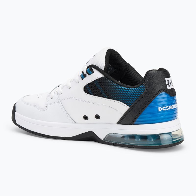 DC Versatile men's shoes white / black / blue 3