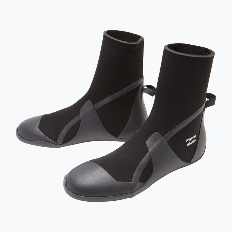 Men's Billabong 5mm Absolute Round Toe neoprene shoes black 2
