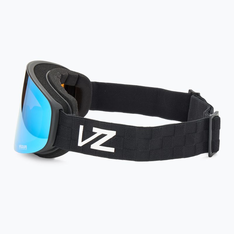 VonZipper Encore black/wildlife stellar chrome snowboard goggles 4