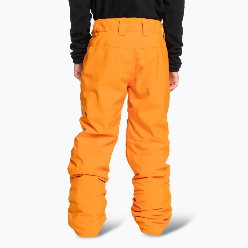 Quiksilver Estate orange pepper children's snowboard trousers 3