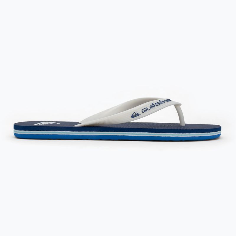 Men's Quiksilver Molokai indigo flip flops 2