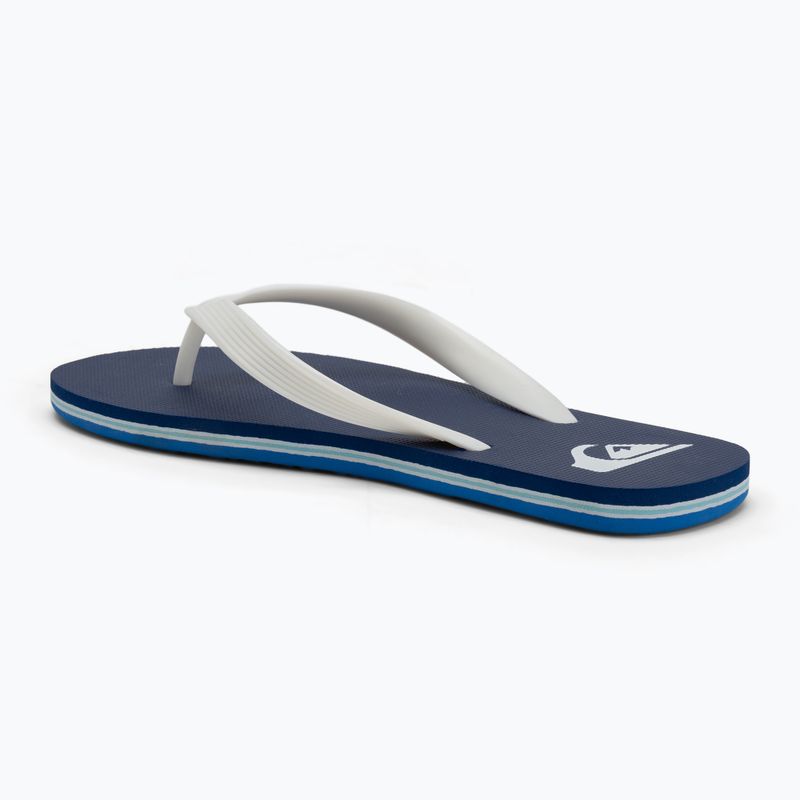 Men's Quiksilver Molokai indigo flip flops 3