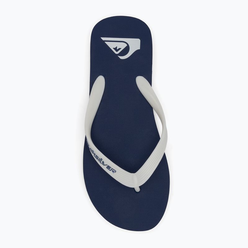 Men's Quiksilver Molokai indigo flip flops 5