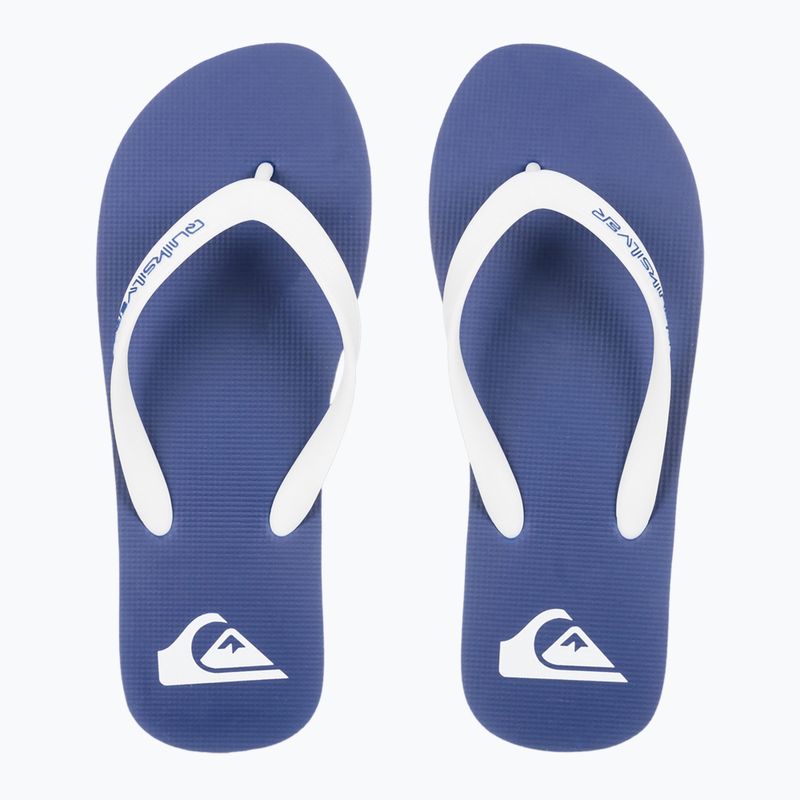 Men's Quiksilver Molokai indigo flip flops 2