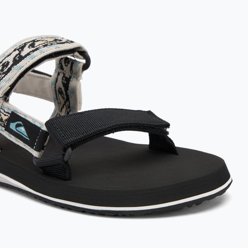 Quiksilver Monkey Caged II black/white men's sandals 7
