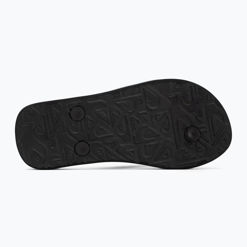 Quiksilver Molokai Art 25 Youth flip flops fiery coronet blue tropicamo 4