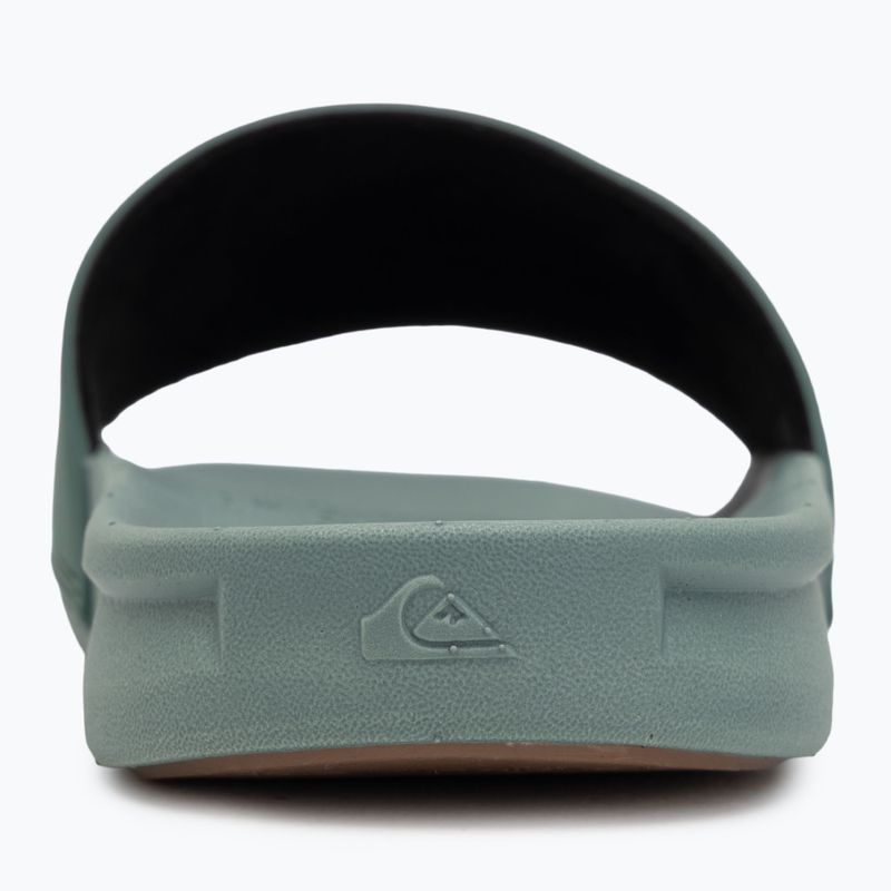 Quiksilver men's Rivi Wordmark Slide II sage flip-flops 6