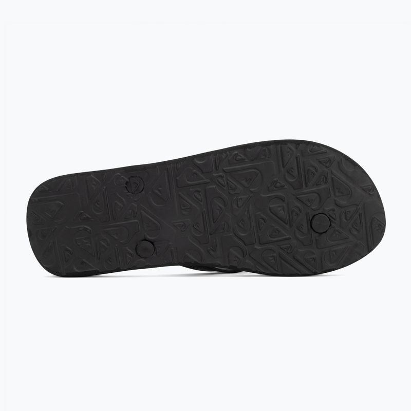 Quiksilver Molokai men's flip flops Art 25 black naturama 4