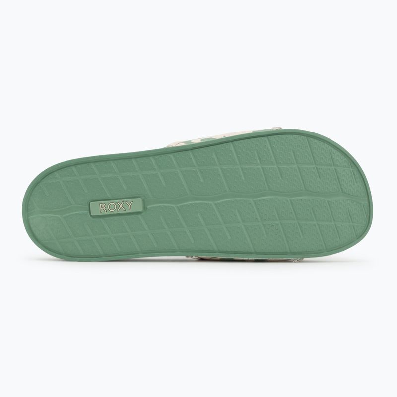 Women's ROXY Slippy IV sage flip-flops 4