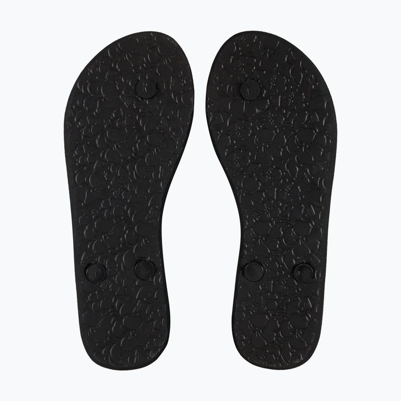 ROXY Sandy III women's flip flops white/rainbow monogram 3