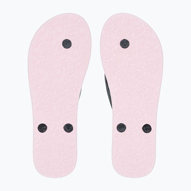 ROXY Tahiti VII women's flip flops black 10