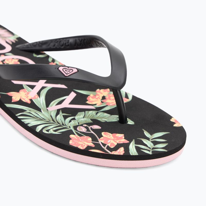 ROXY Tahiti VII women's flip flops black 7
