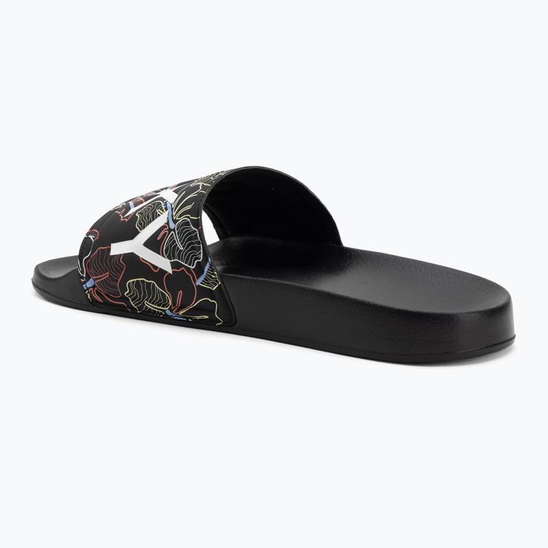 Women's ROXY Slippy II flip-flops black multi camo 3