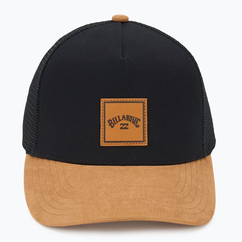 Men's Billabong Stacked Trucker black/tan baseball cap 2