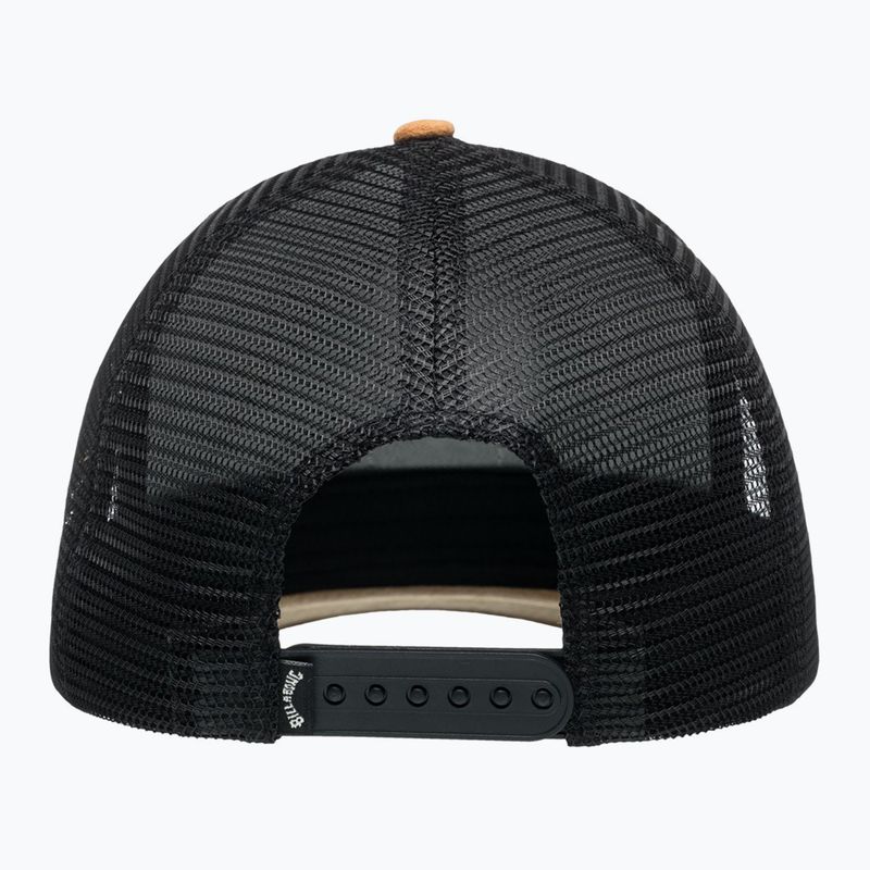 Men's Billabong Stacked Trucker black/tan baseball cap 3