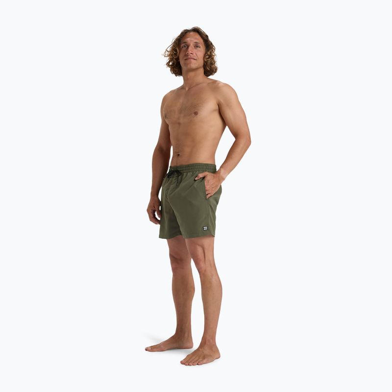 Men's swim shorts Billabong All Day Layback military 4