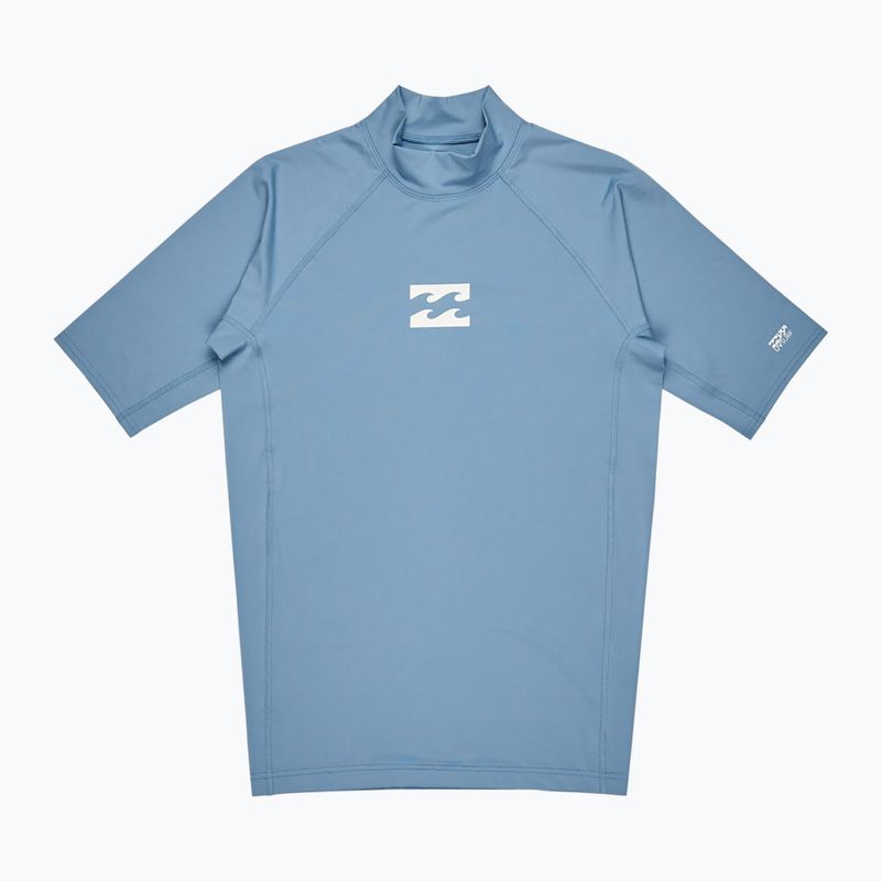 Men's Billabong Waves All Day sky blue swim shirt 5