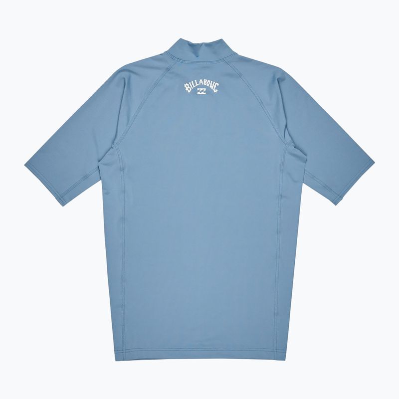 Men's Billabong Waves All Day sky blue swim shirt 6